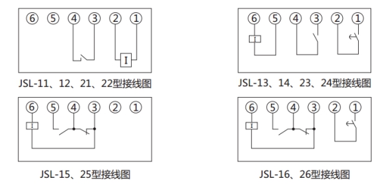 JSL-12時(shí)間校驗(yàn)接線圖